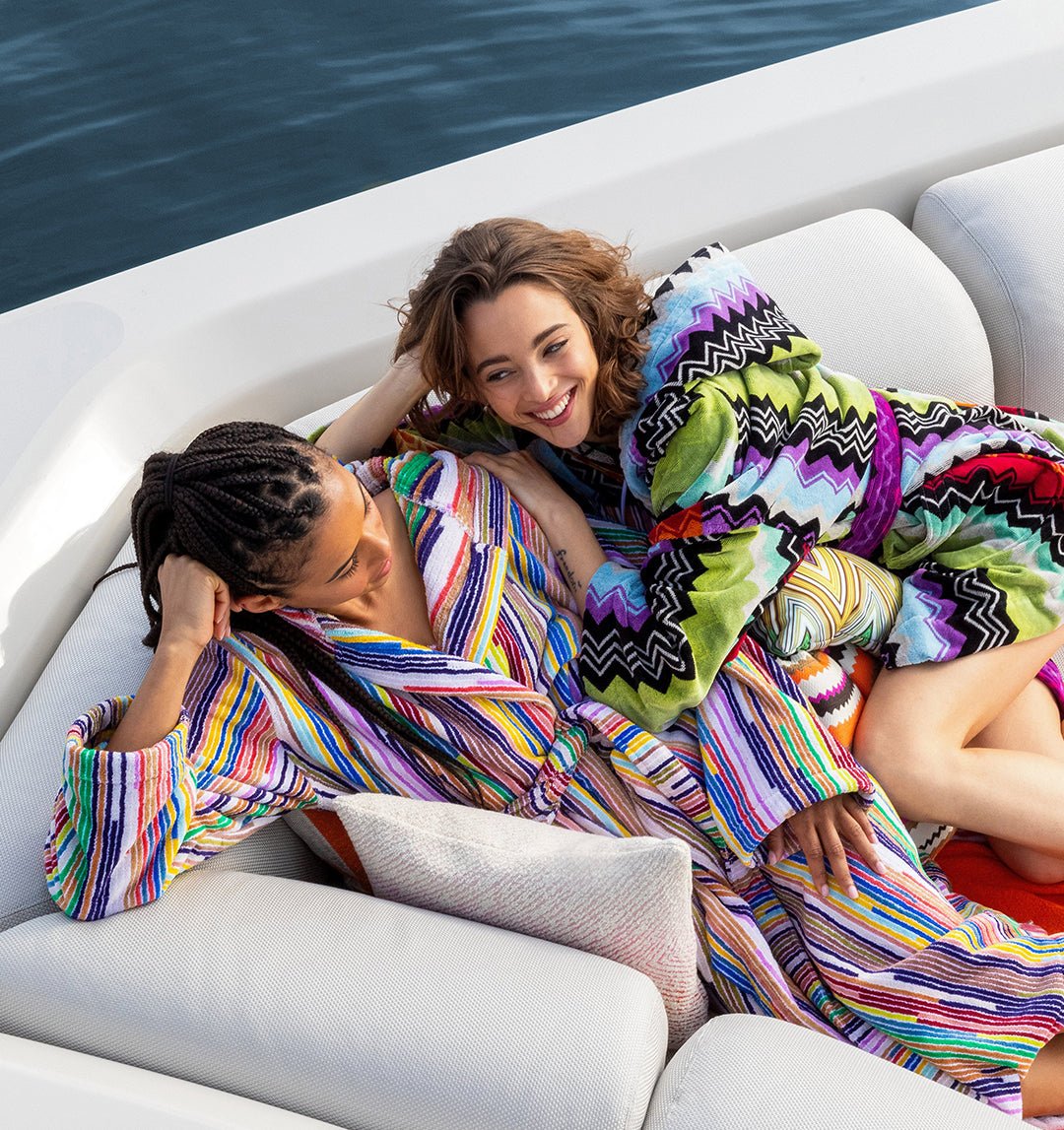 Mini Bathrobe GIACOMO Missoni Home fuchsia - HomeFashion