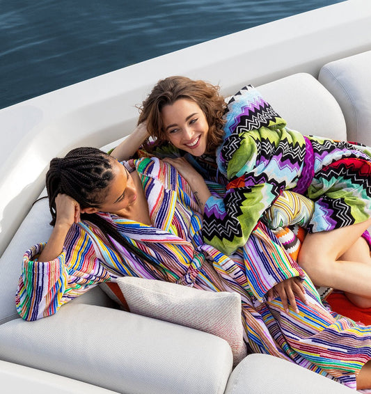 Mini Bathrobe GIACOMO Missoni Home fuchsia - HomeFashion