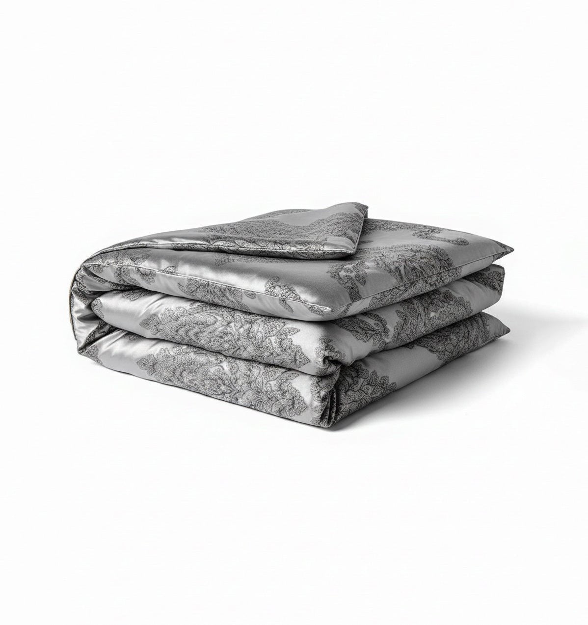 Mulberry silk duvet cover AVIANO BLACK - HomeFashion