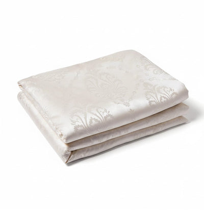 Mulberry silk duvet cover DAMASK NATURE - HomeFashion