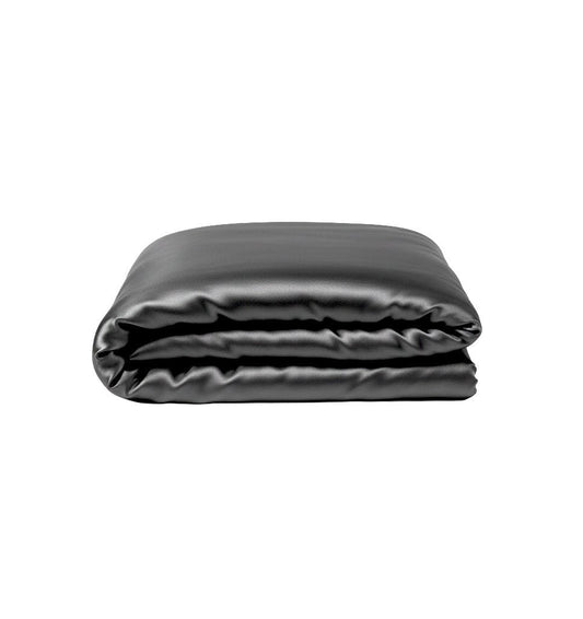Mulberry silk duvet cover HELIOS BLACK - HomeFashion