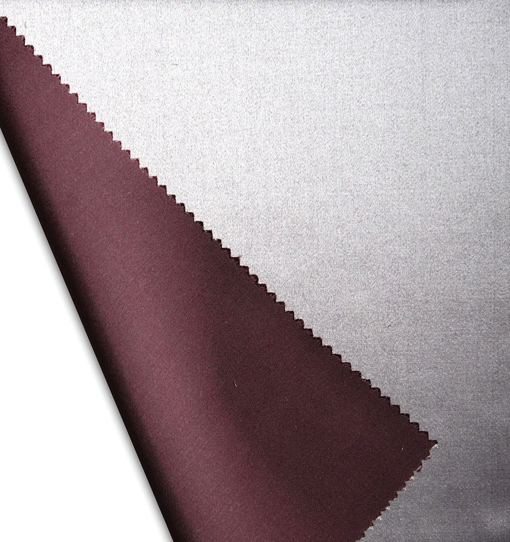 Mulberry silk duvet cover HELIOS CERISE RED - HomeFashion