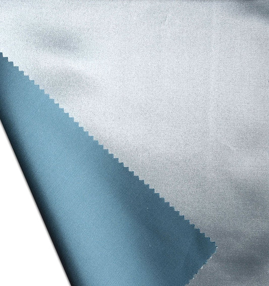 Mulberry silk duvet cover HELIOS ORIENT BLUE - HomeFashion