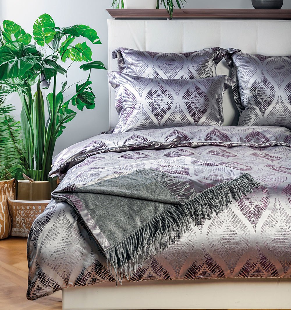 Mulberry silk duvet cover Indian Summer - HomeFashion