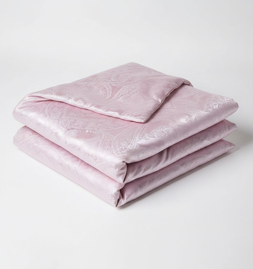 Mulberry silk duvet cover VALERIA ROSE - HomeFashion