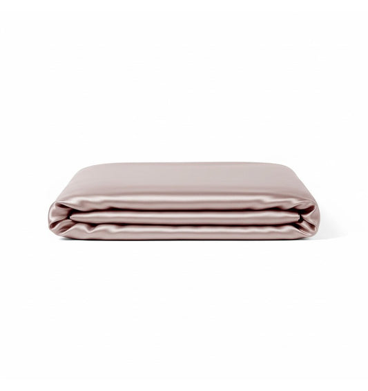 Mulberry silk flat sheet HELIOS CERISE RED - HomeFashion