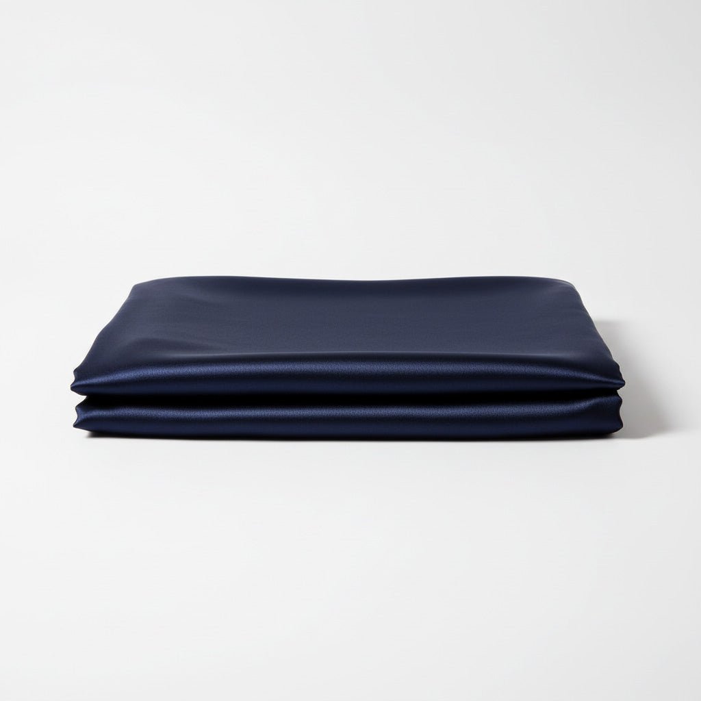 Mulberry silk flat sheet HELIOS SAPHIR - HomeFashion