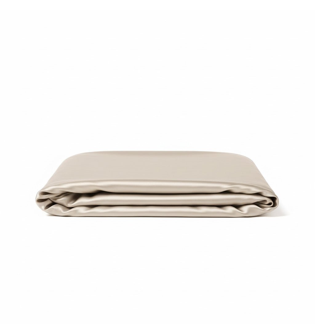 Mulberry silk flat sheet HELIOS TUSSAH - HomeFashion