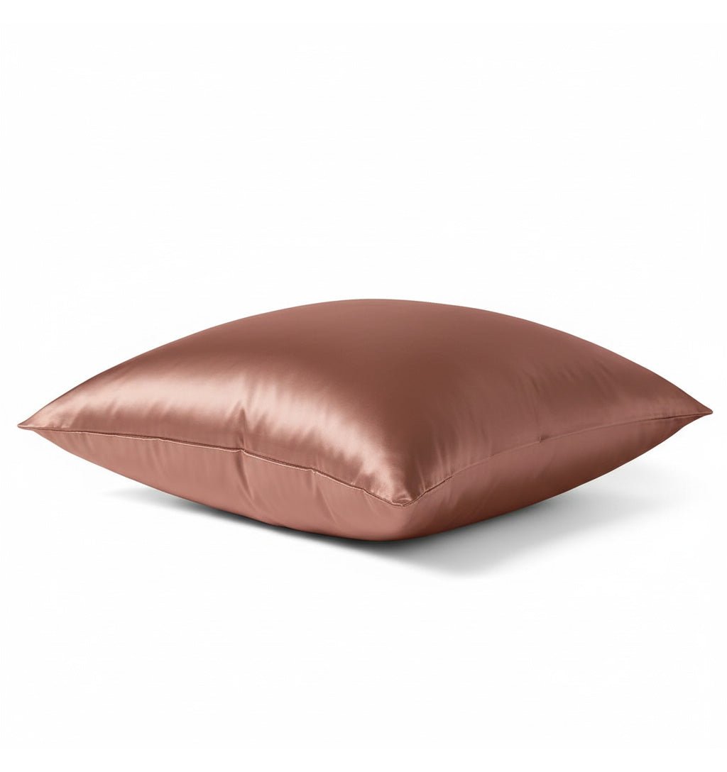 Mulberry silk pillowcase HELIOS COPPER - HomeFashion