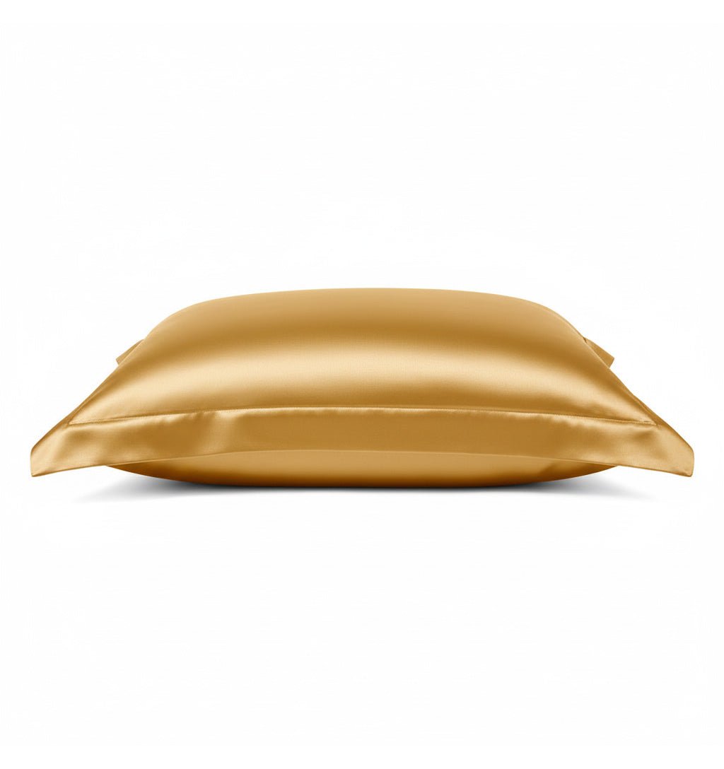 Mulberry silk pillowcase HELIOS GOLD - HomeFashion