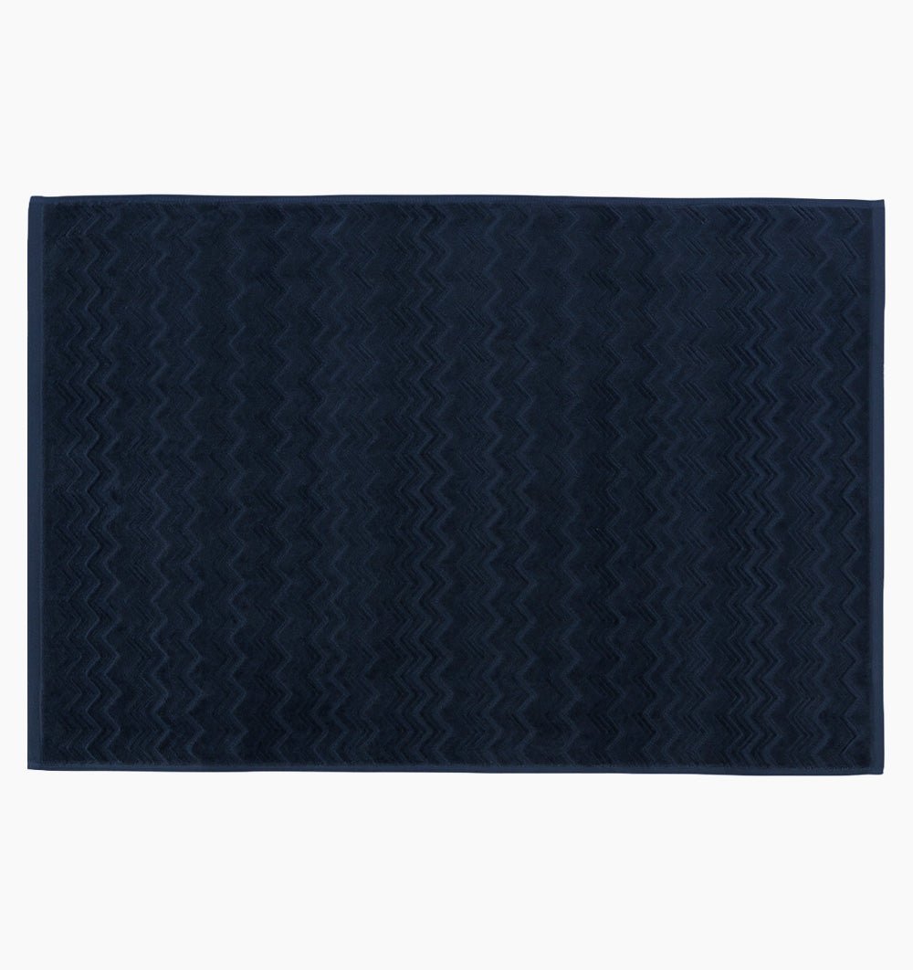 Non slip bathroom mat CHALK BLUE MISSONI HOME - HomeFashion