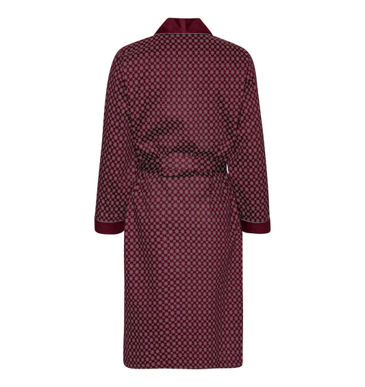 Organic cotton dressing gown RED - HomeFashion