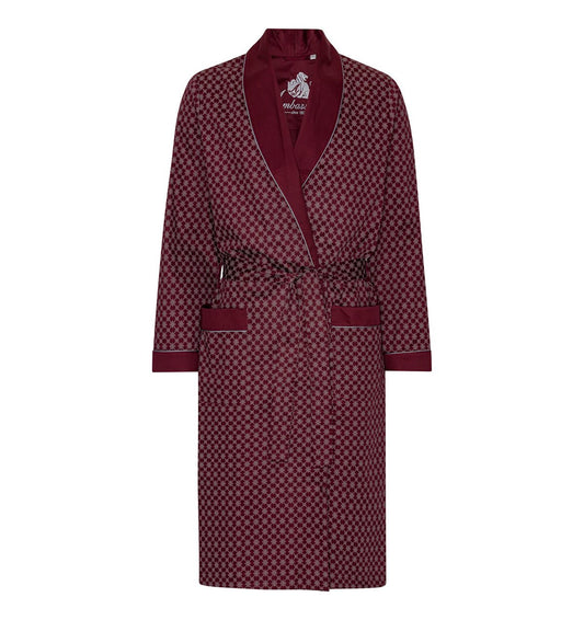 Organic cotton dressing gown RED - HomeFashion