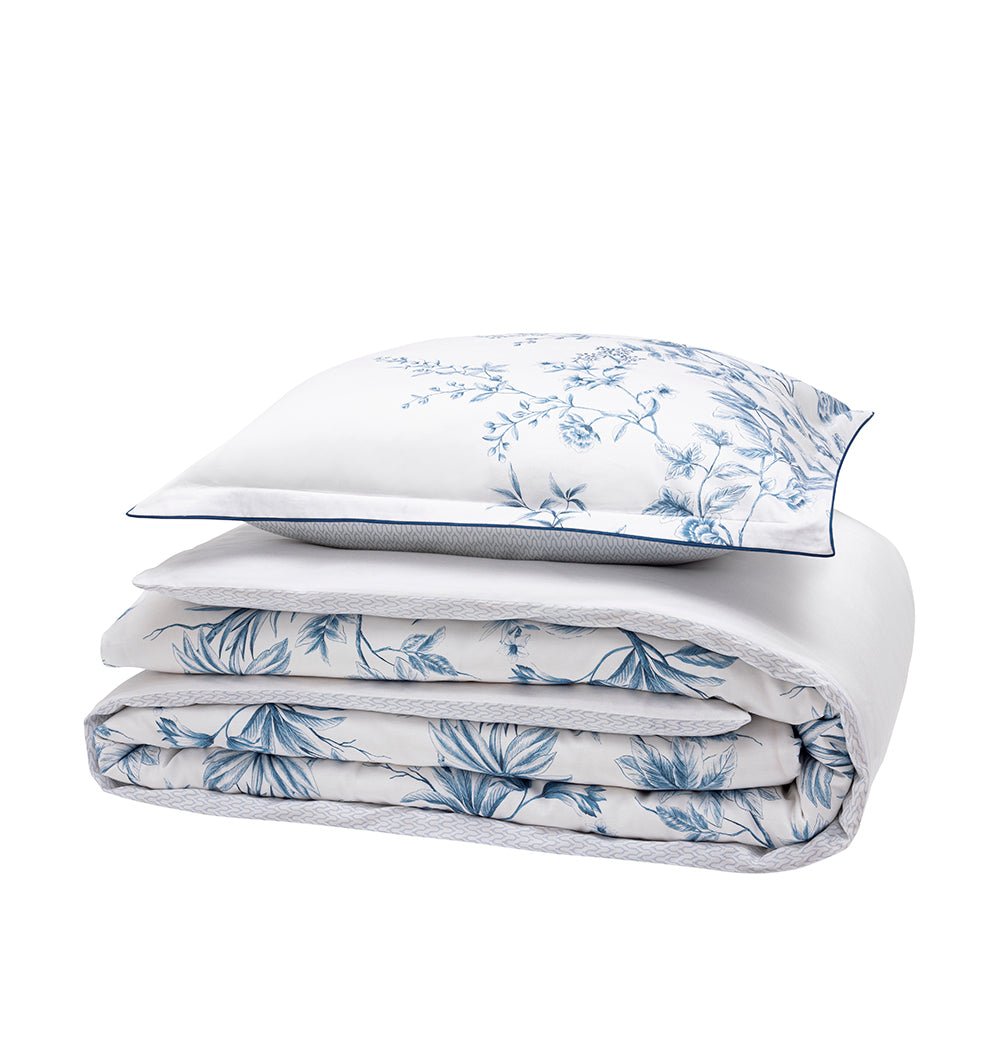 Organic cotton satin bed linen AMBOISE - HomeFashion