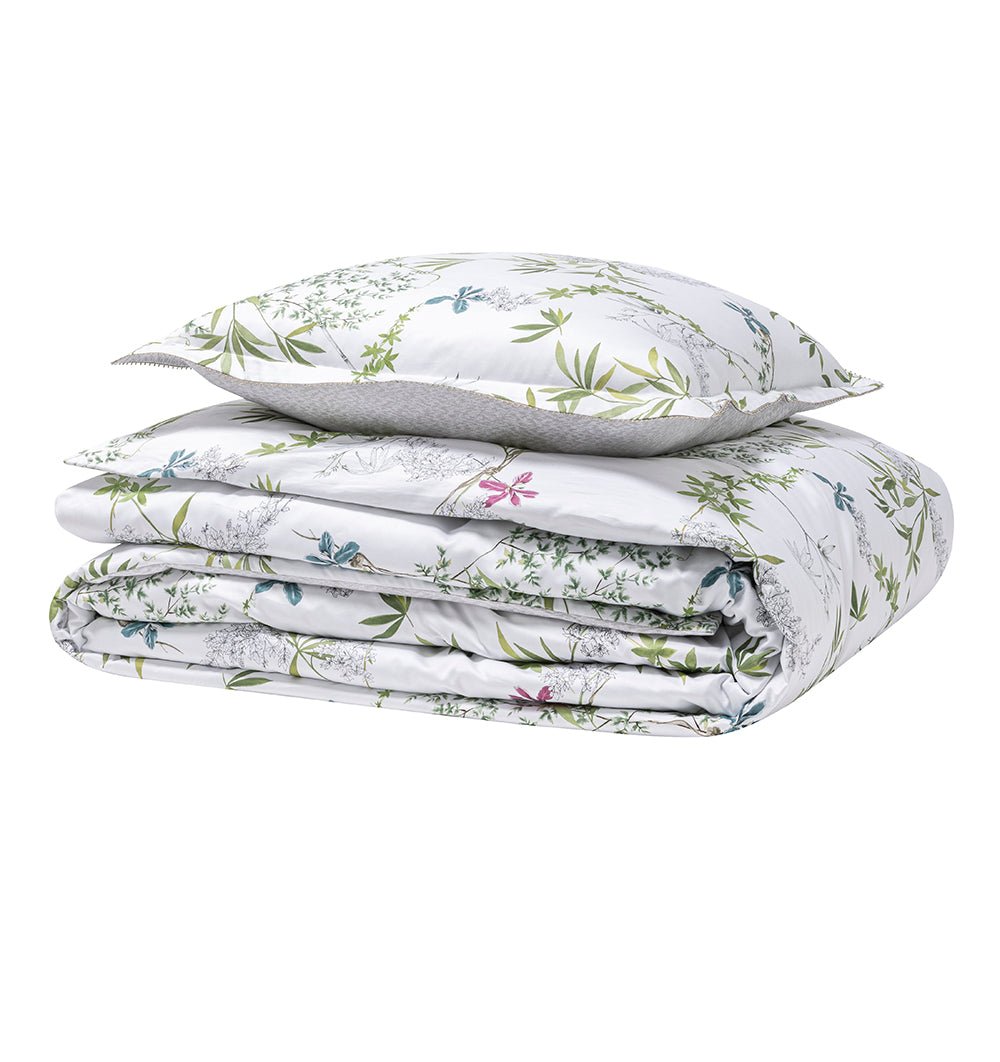 Organic cotton satin bed linen MORNING - HomeFashion