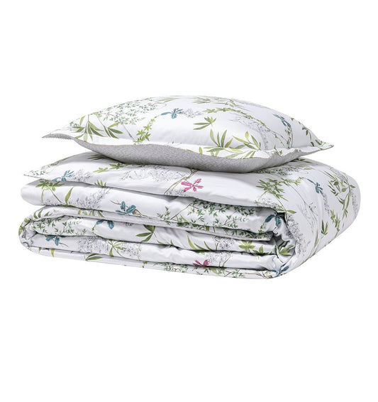 Organic cotton satin bed linen MORNING - HomeFashion