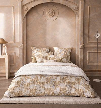 Organic cotton satin bed linen PROMENADE - HomeFashion