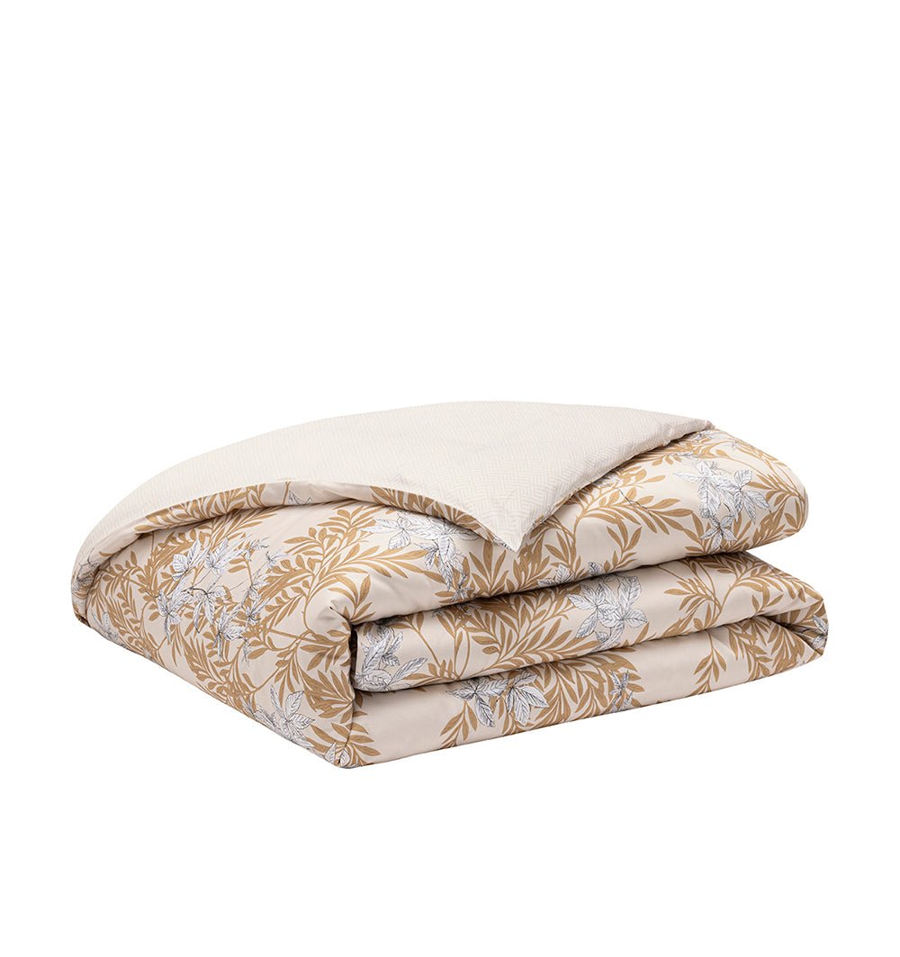 Organic cotton satin bed linen PROMENADE - HomeFashion