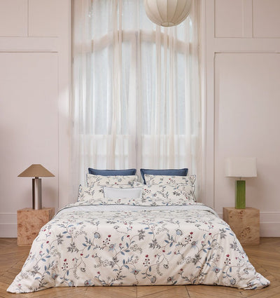Organic cotton satin bed linen WINTER GARDEN - HomeFashion