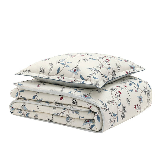 Organic cotton satin bed linen WINTER GARDEN - HomeFashion