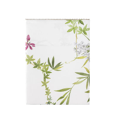 Organic cotton satin bed sheet MORNING - HomeFashion
