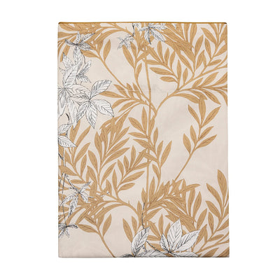 Organic cotton satin bed sheet PROMENADE - HomeFashion