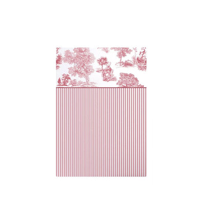 Percale bed sheet POESIE ROSE - HomeFashion