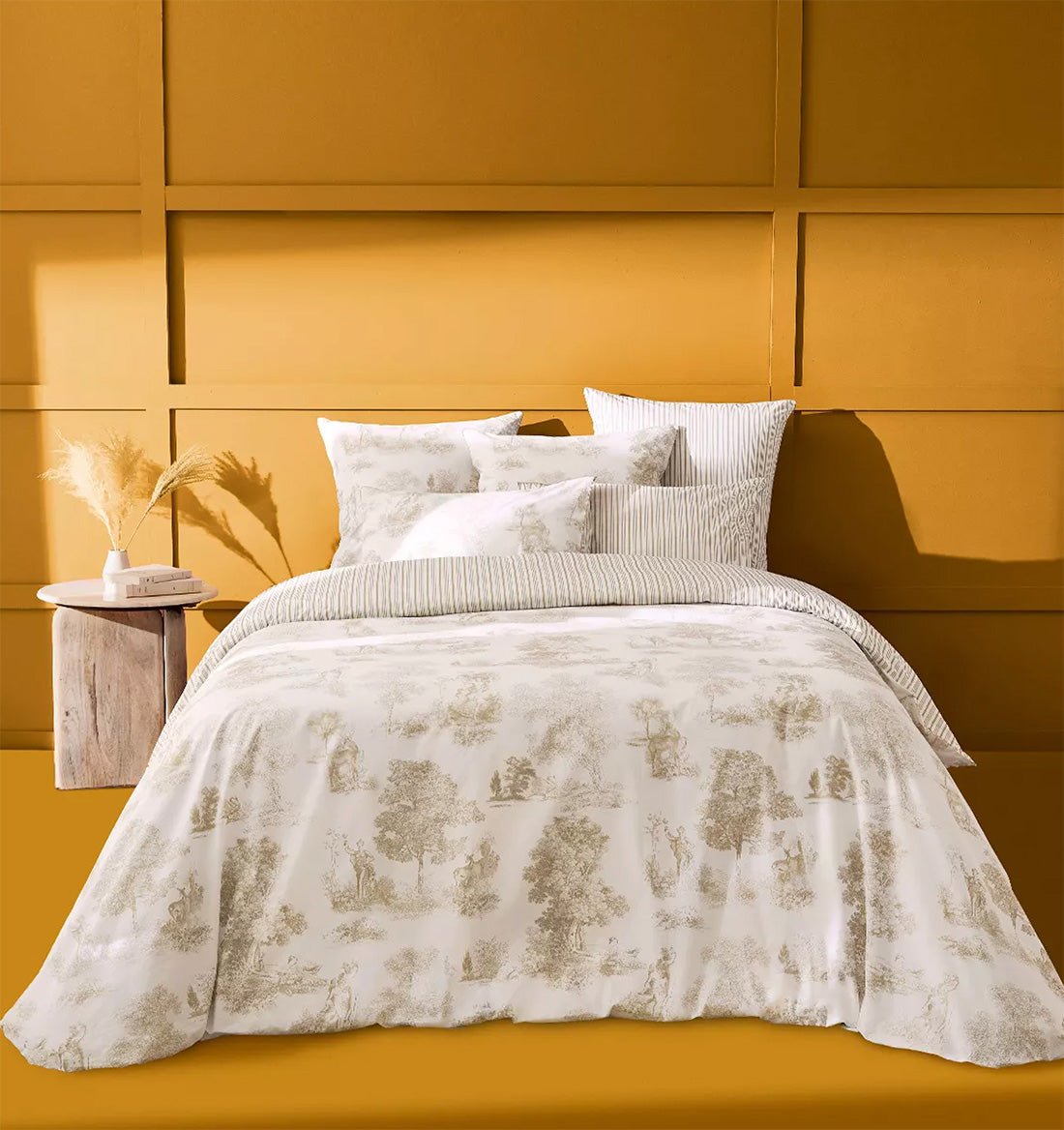 Percale pillowcase POESIE NATUREL - HomeFashion