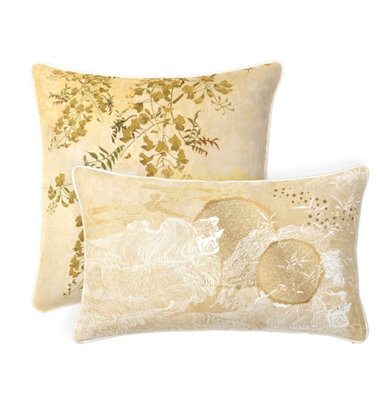 Pillowcase SOLEIL D'OR DORE - HomeFashion