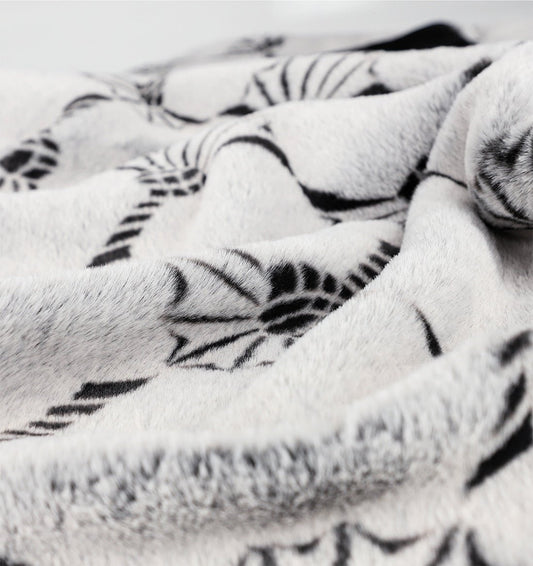 Plaid JOOP! CALM CORNFLOWER FAUX FUR - HomeFashion