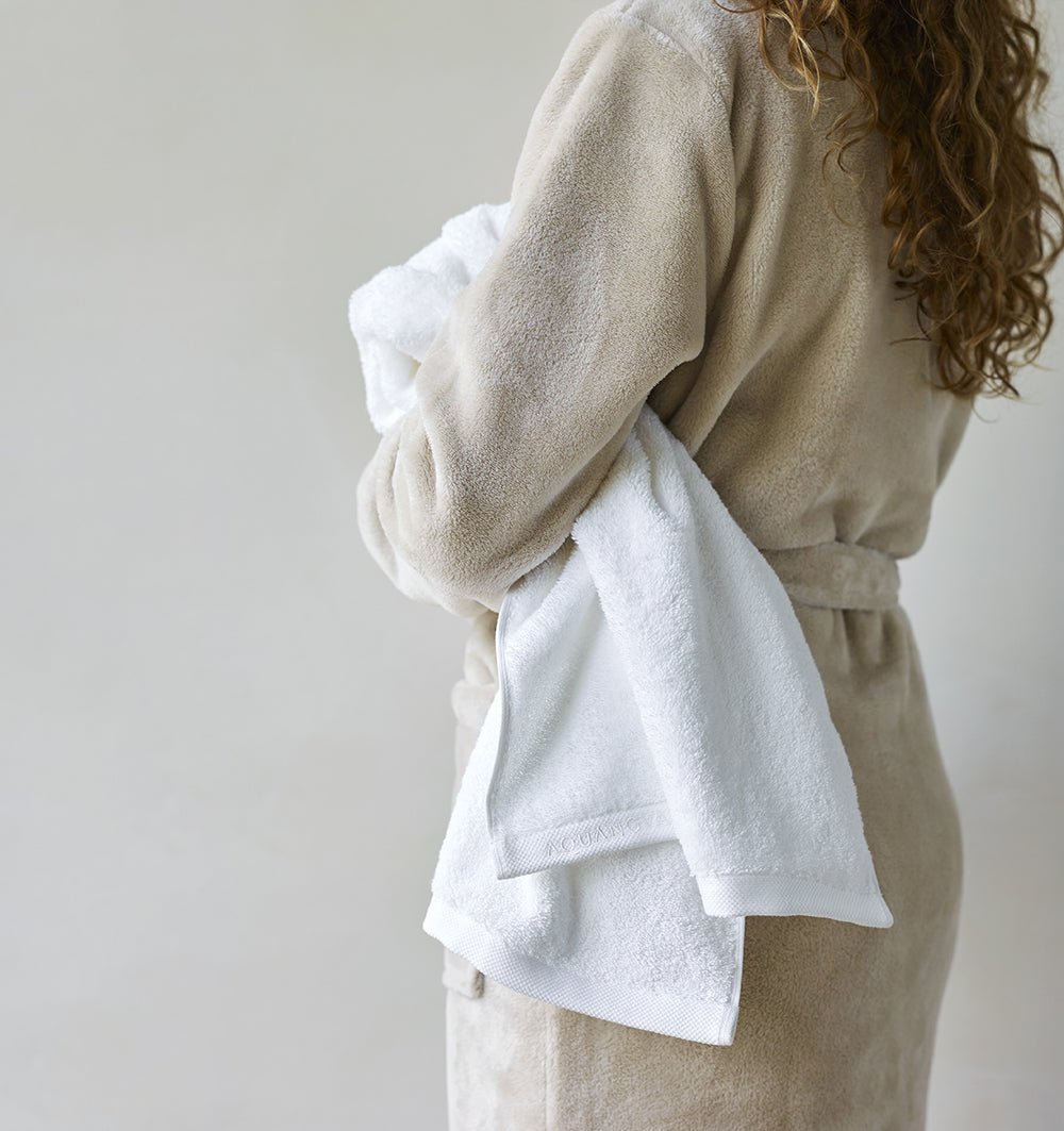 Plush bathrobe MYA BEIGE - HomeFashion