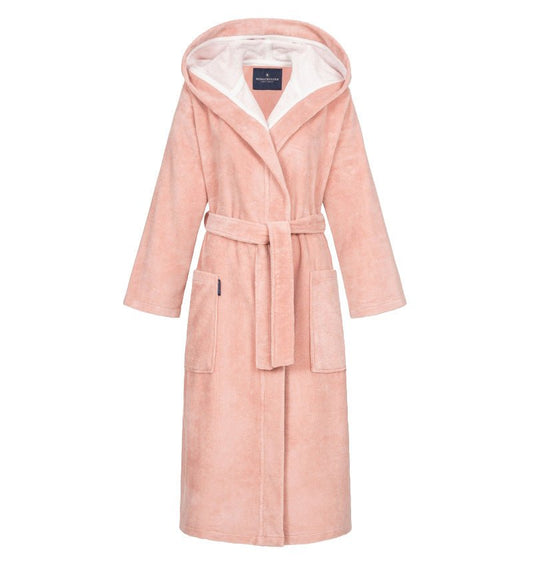 Plush hooded bathrobe GEENA - HomeFashion