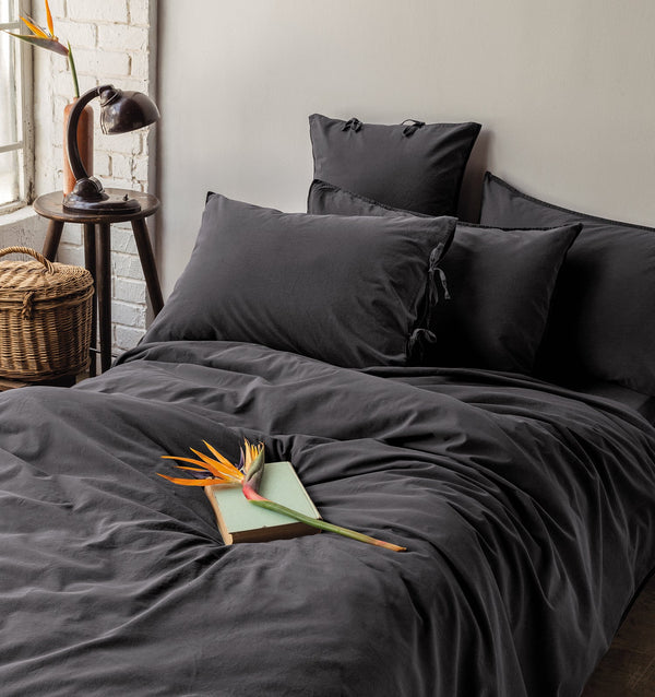 Popliin voodipesukomplekt SAVANNA BLACKY - HomeFashion