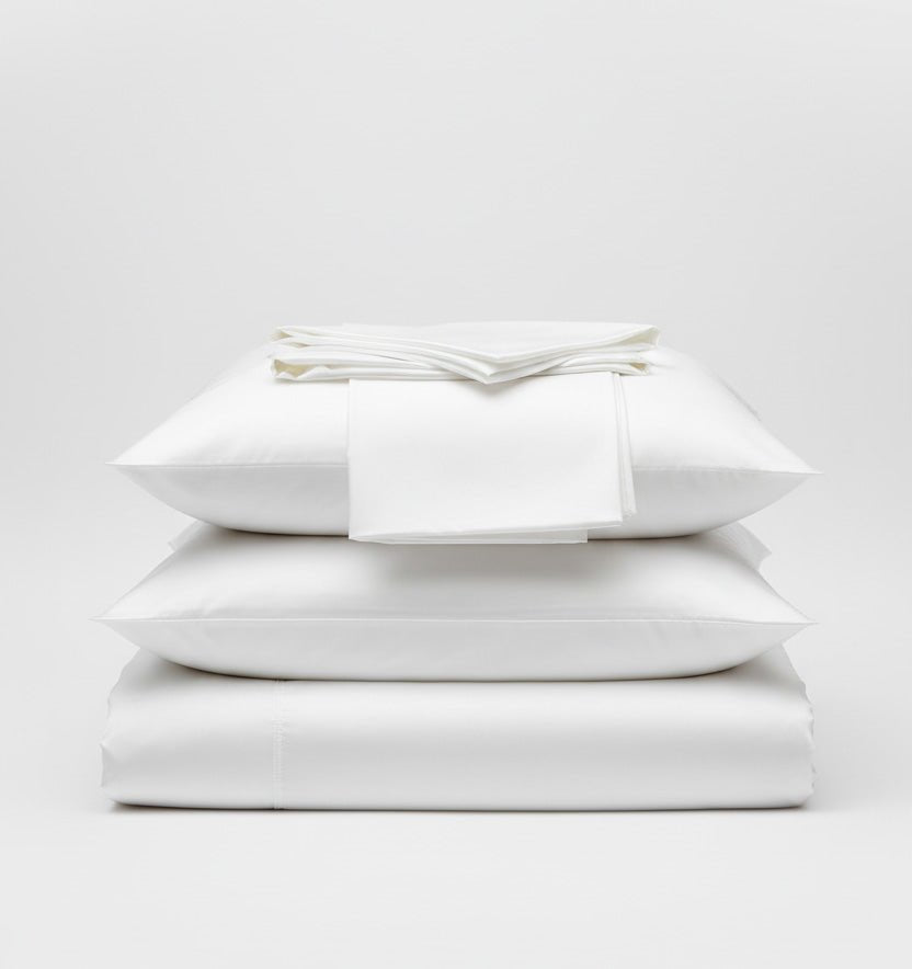 Premium Duvet Cover Set PURE WHITE - HomeFashion