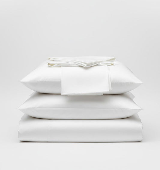 Premium Duvet Cover Set PURE WHITE - HomeFashion