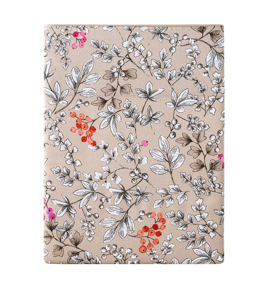 Premium satin bed sheet CUEILLETTE - HomeFashion