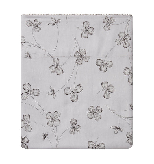 Premium satin bed sheet QUATRE FEUILLES - HomeFashion