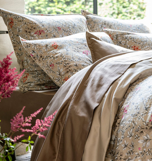 Premium satin duvet cover CUEILLETTE - HomeFashion