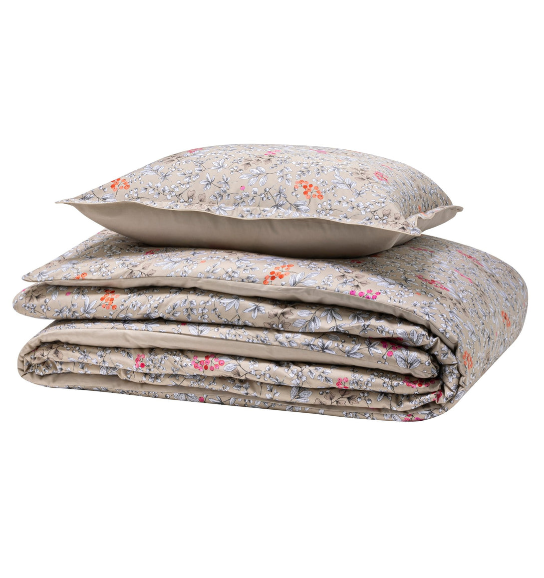 Premium satin duvet cover CUEILLETTE - HomeFashion