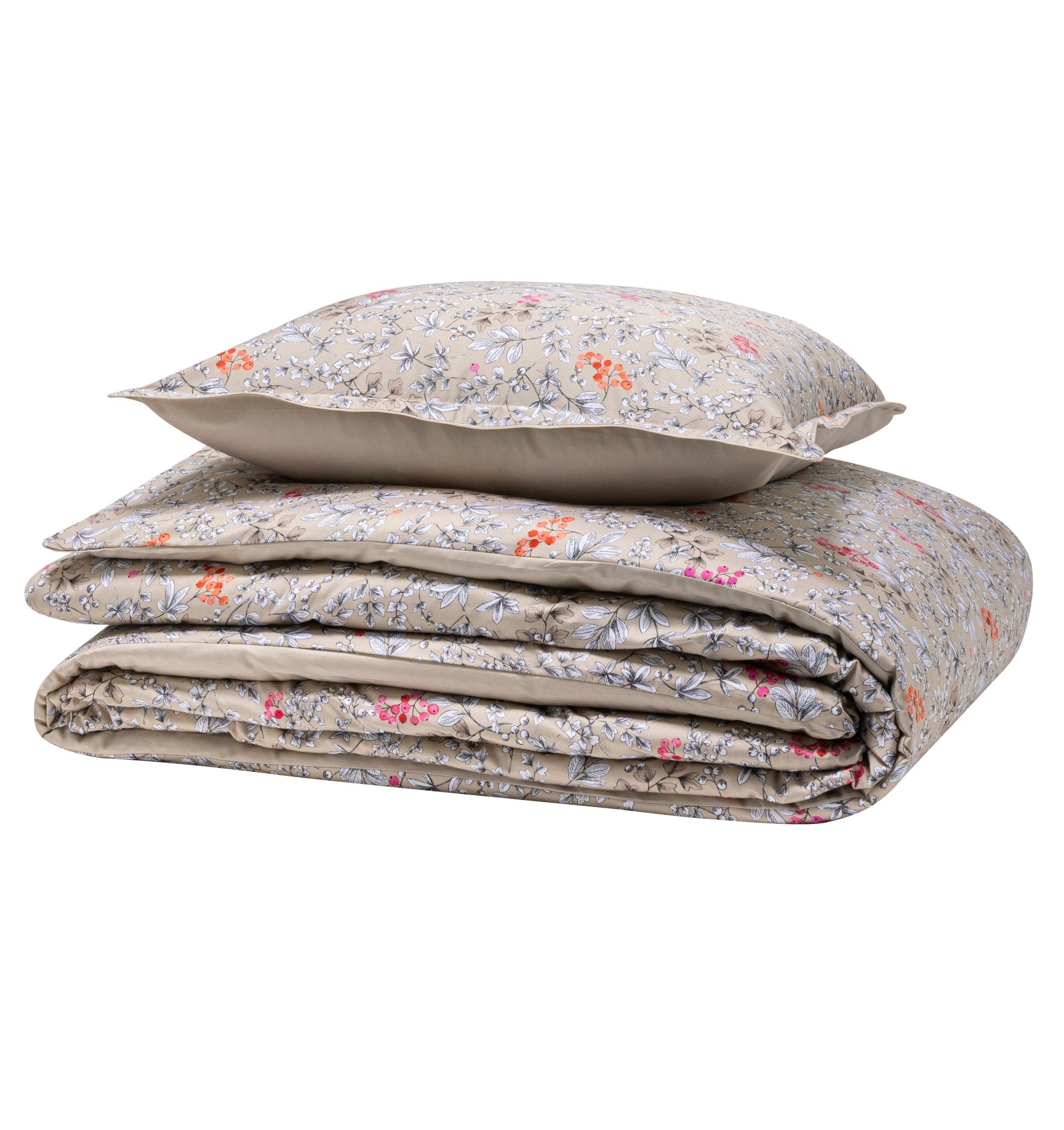 Premium satin duvet cover CUEILLETTE - HomeFashion