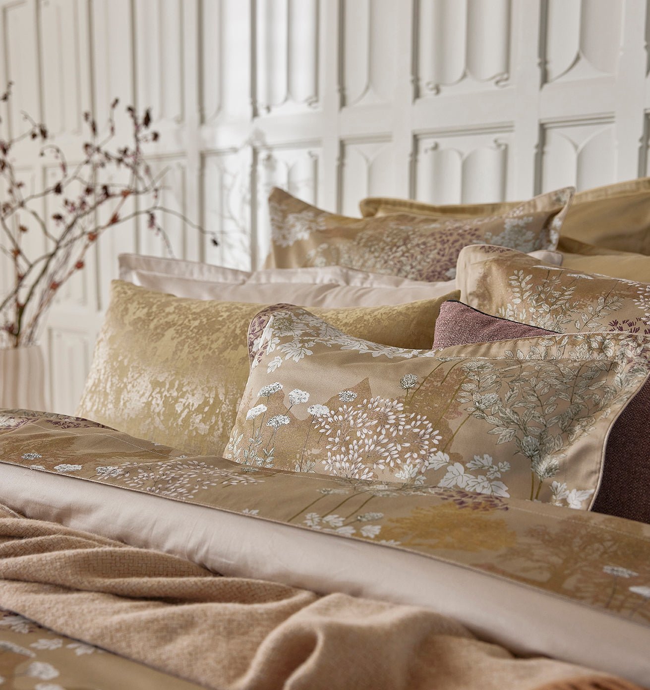 Premium satin duvet cover LANDE - HomeFashion