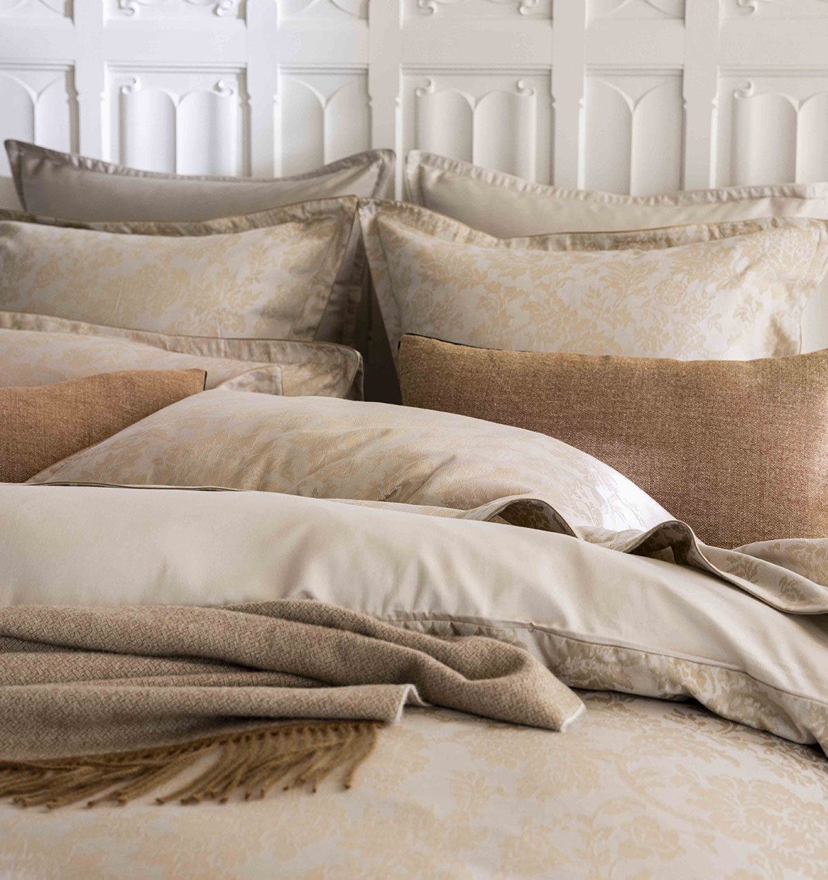 Premium satin duvet cover Memoire - HomeFashion