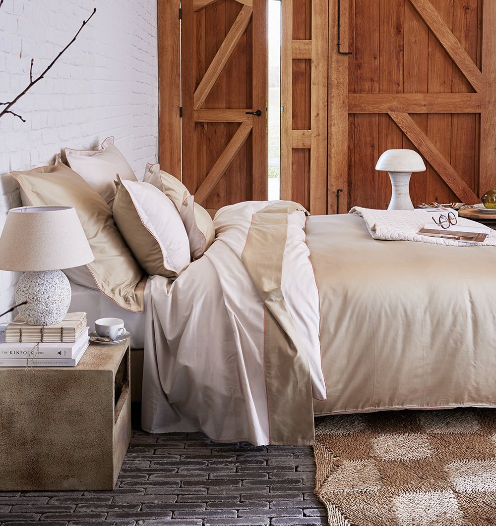 Premium satin duvet cover NOBEL DESERT - HomeFashion