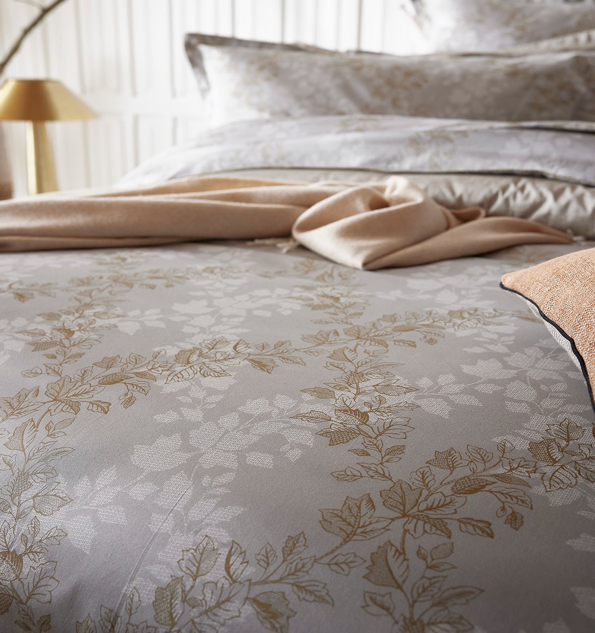 Premium satin duvet cover ROCAILLE - HomeFashion