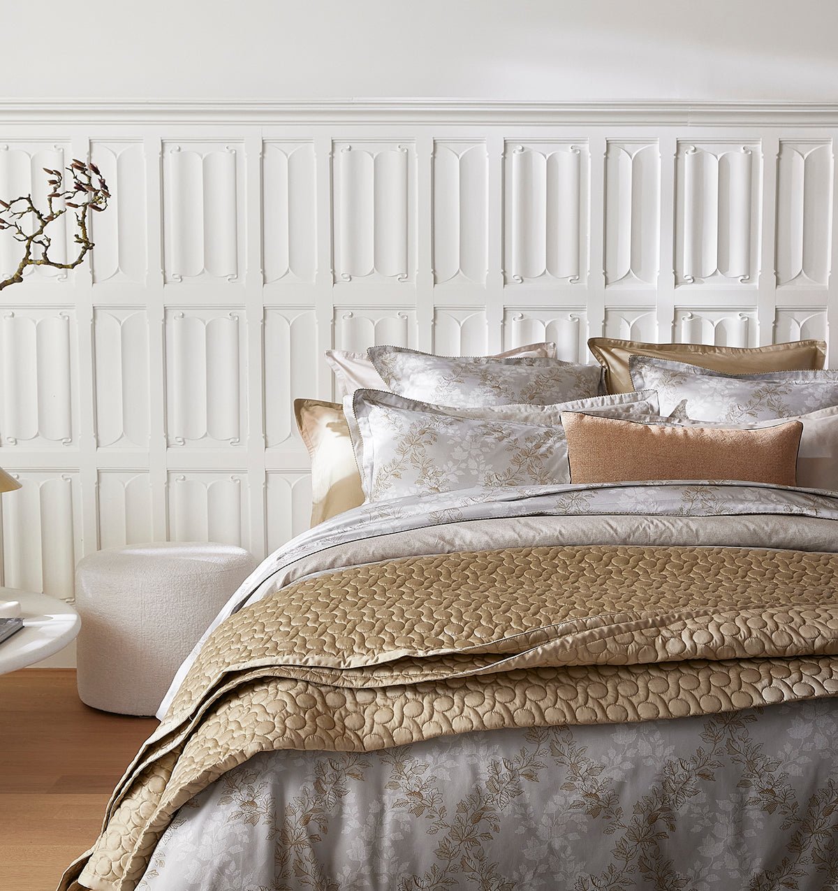 Premium satin duvet cover ROCAILLE - HomeFashion