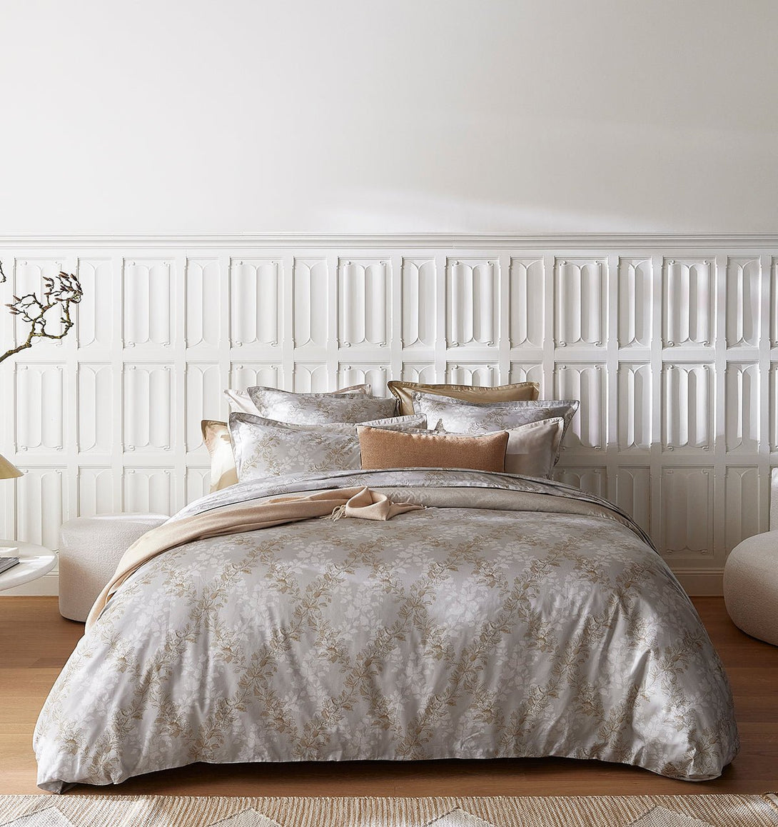 Premium satin duvet cover ROCAILLE - HomeFashion