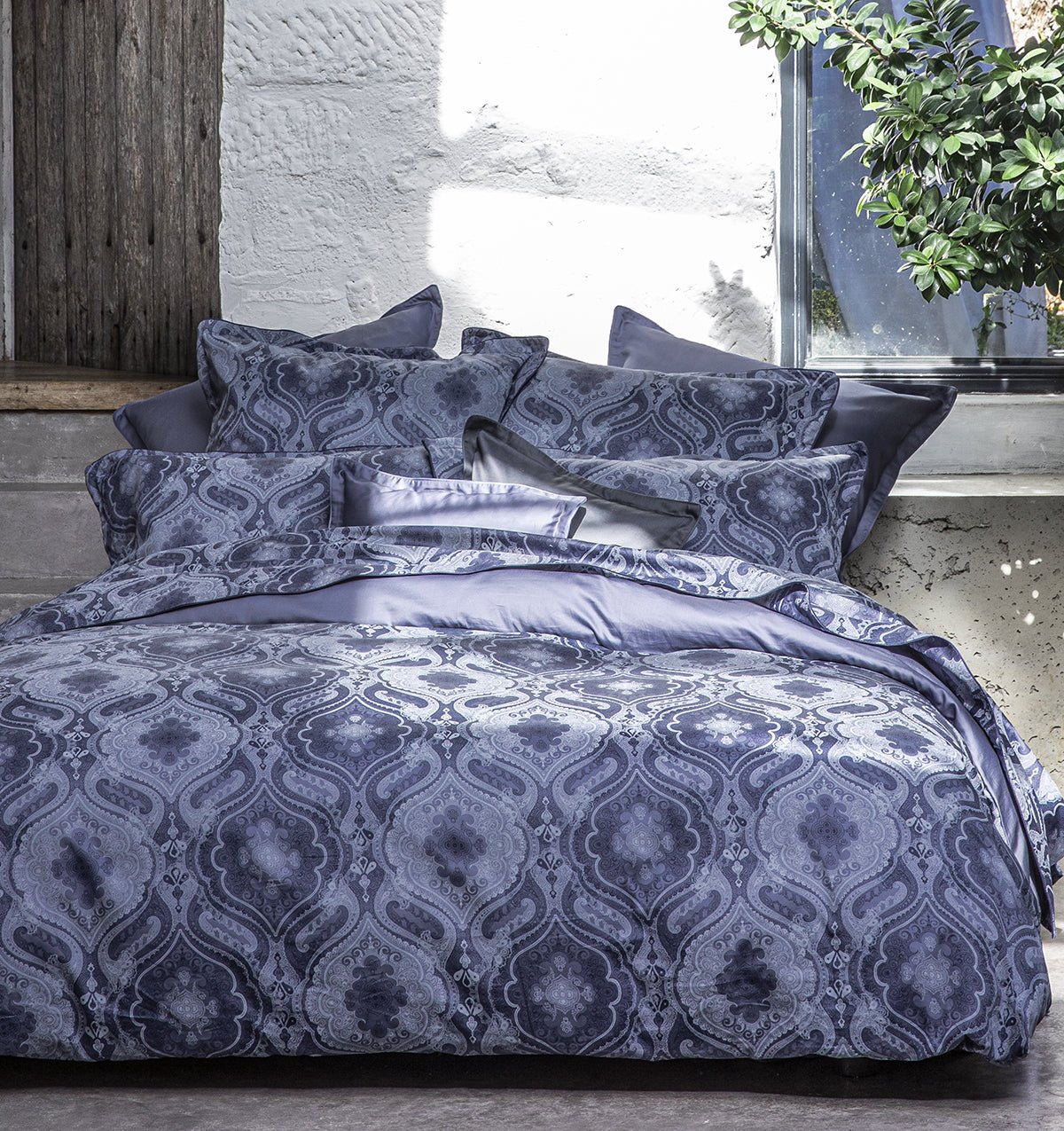 Premium satin duvet cover SHALIMAR - HomeFashion