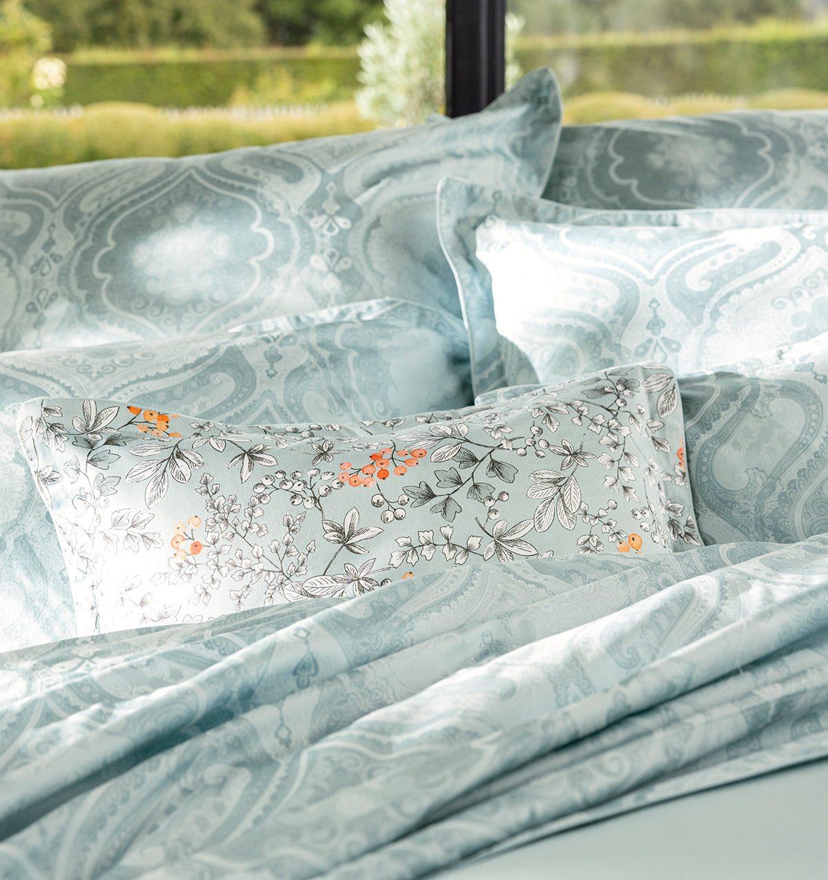 Premium satin duvet cover SHALIMAR BALTIQUE - HomeFashion