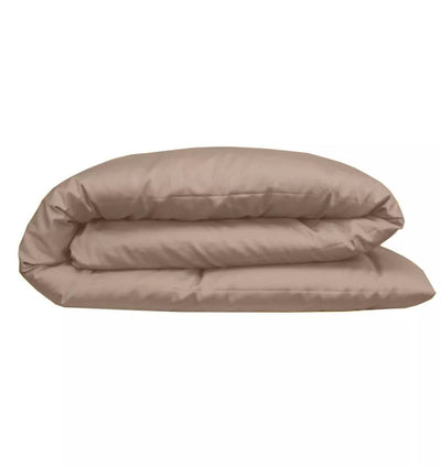Premium satin duvet cover SMOKY PINKISH-BEIGE - HomeFashion