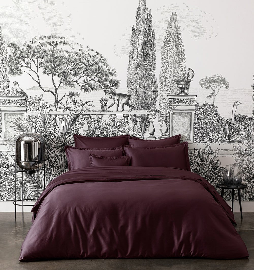 Premium satin duvet cover TEOPHILE - HomeFashion